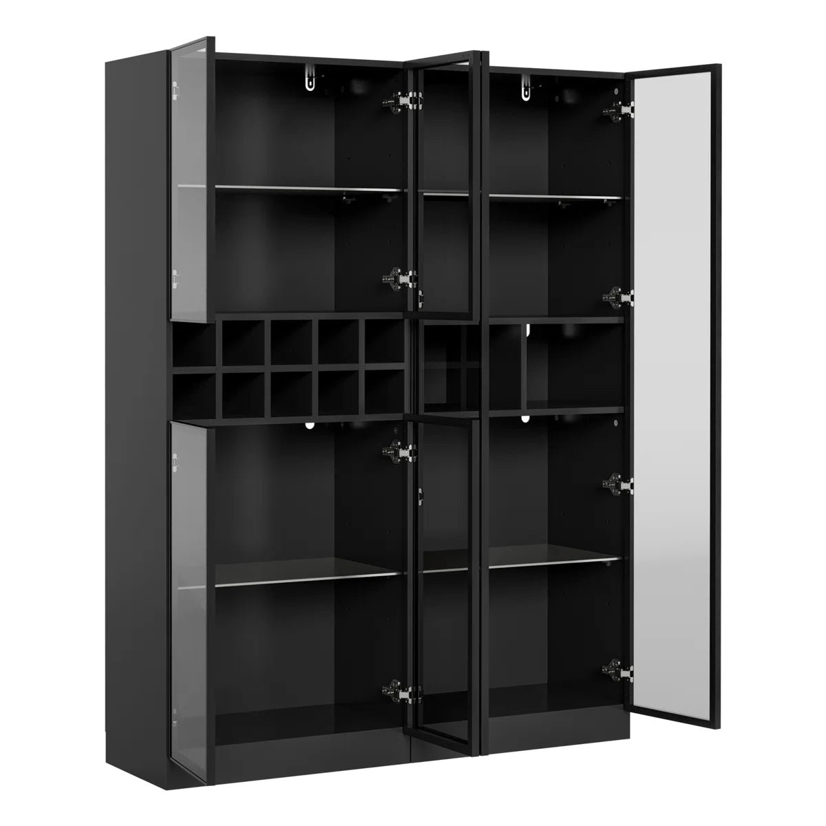 47.2w '' Dining Cabinet With Led Light