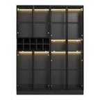 47.2w '' Dining Cabinet With Led Light
