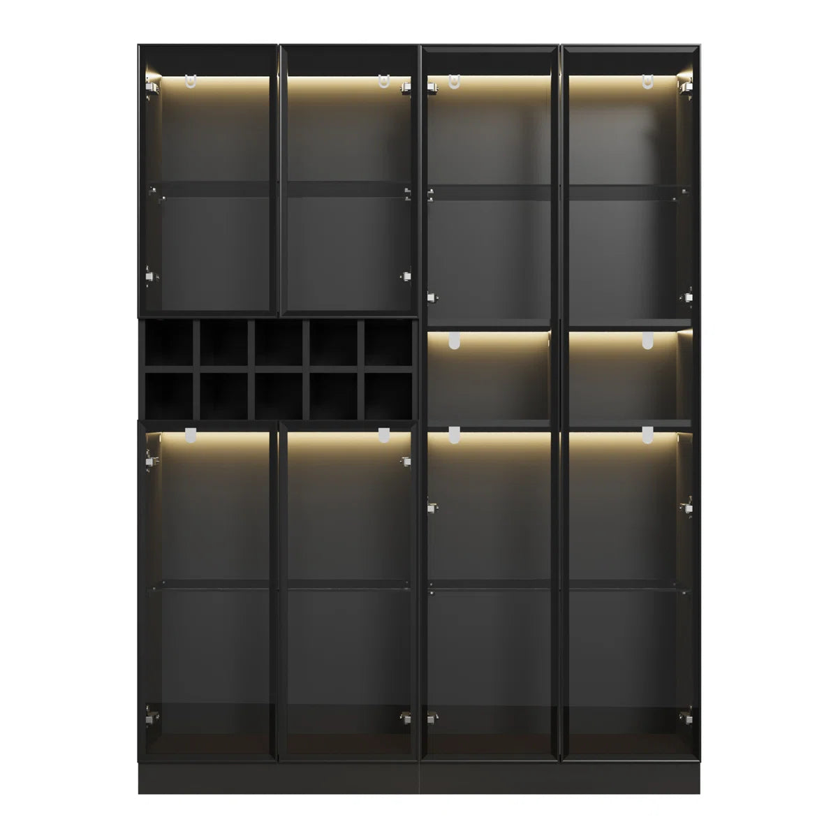 47.2w '' Dining Cabinet With Led Light
