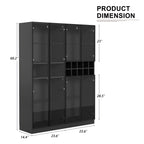 47.2w '' Dining Cabinet With Led Light