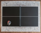 New York Nights 7 Ft Pool Table Set with Benches and Top