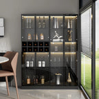 47.2w '' Dining Cabinet With Led Light